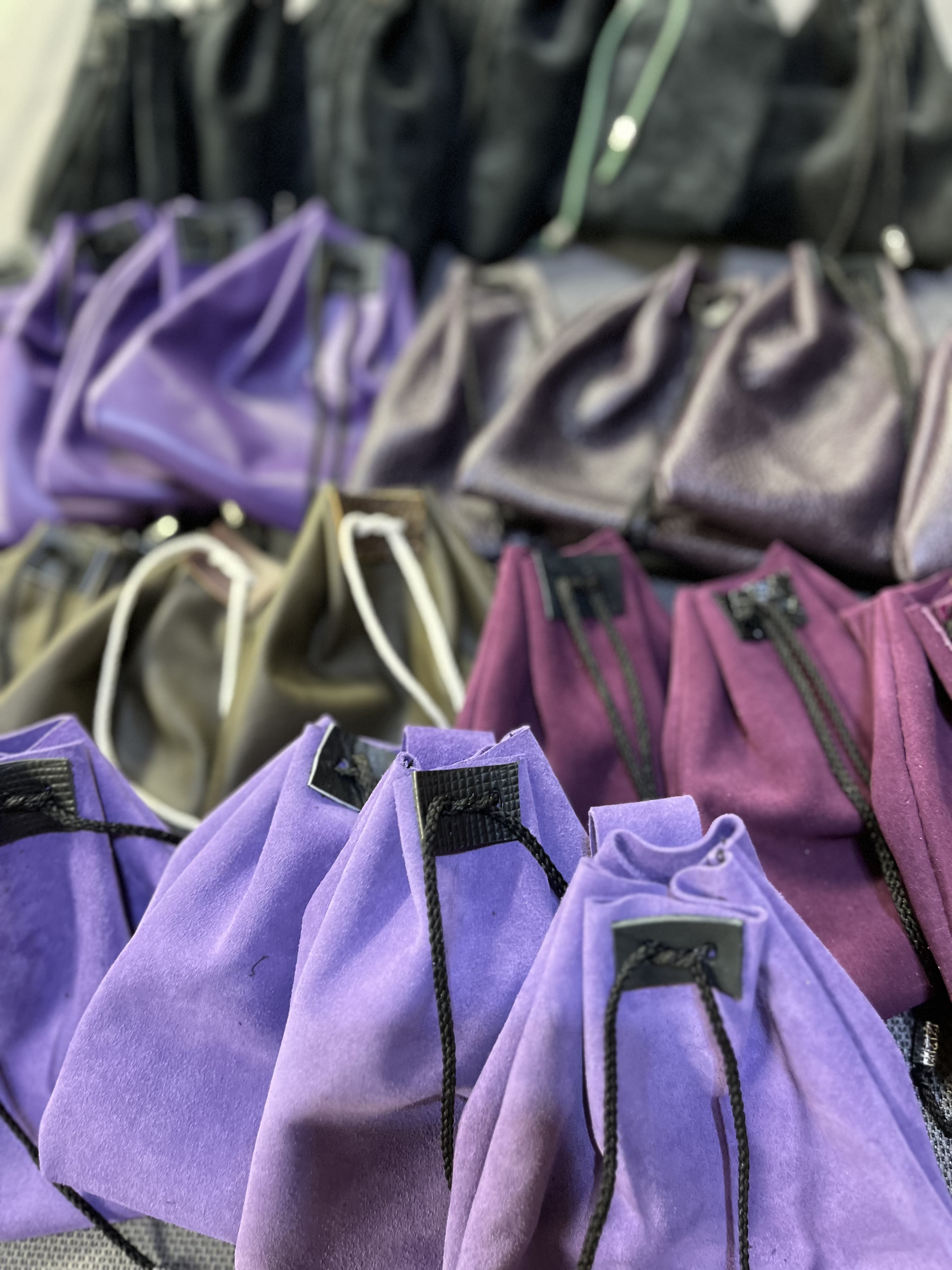 Leather pouches